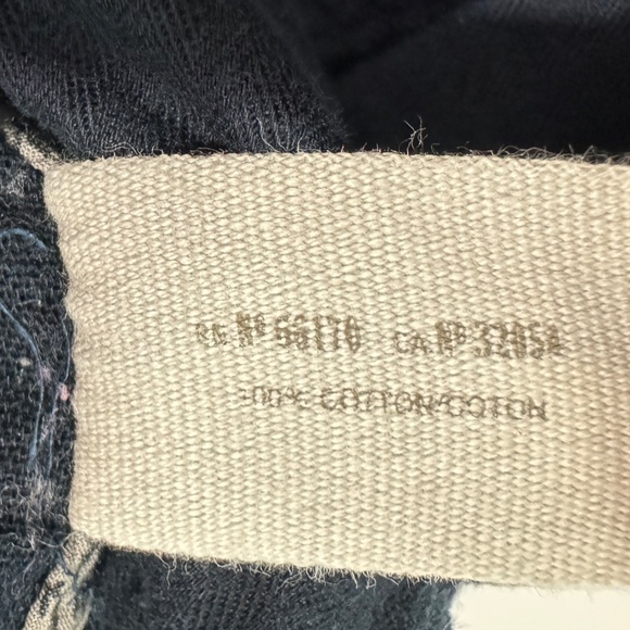 Daughters of the Liberation Women’s Size 2 Dark Blue 100% Cotton Snap Jacket - Picture 8 of 9